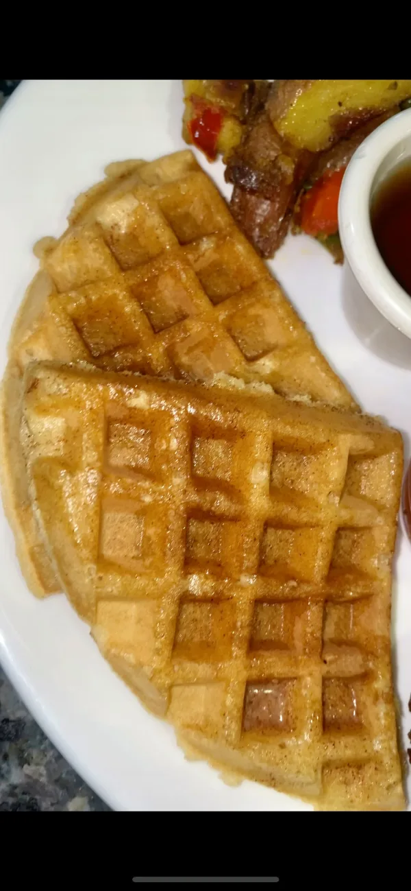 Protein Waffles. Can make regular