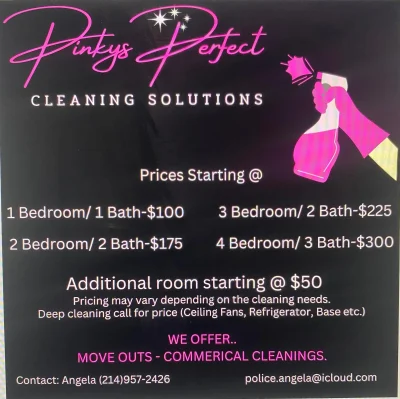 PINKY'S PERFECT CLEANING SOLUTIONS 