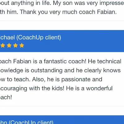 CoachFabianG Football & Fitness Trainer