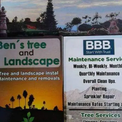 Ben's Tree Service And Landscape