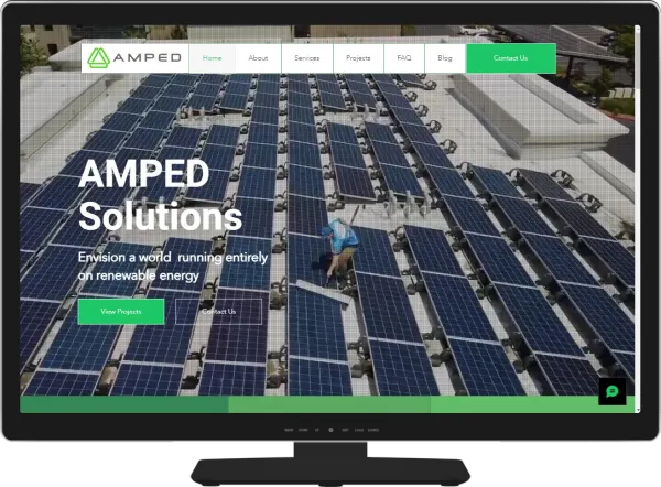 Amped Solutions - Website Design