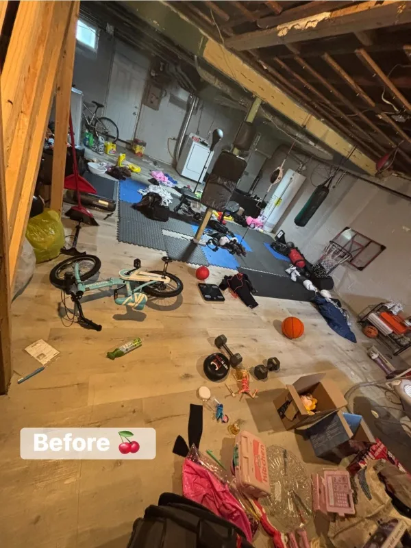 Before cleaning 