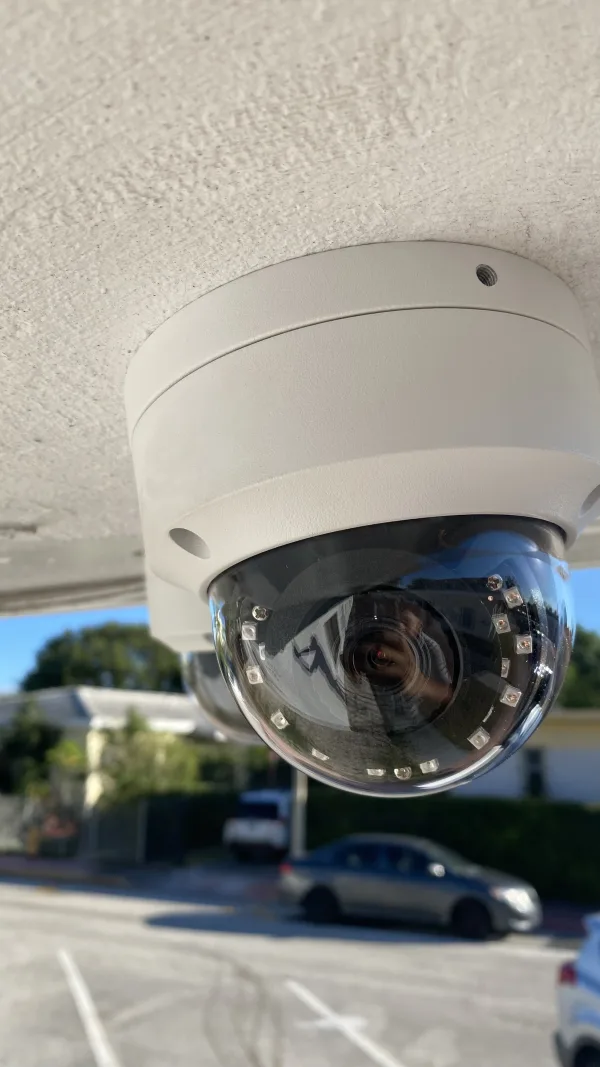 4K Security camera installation