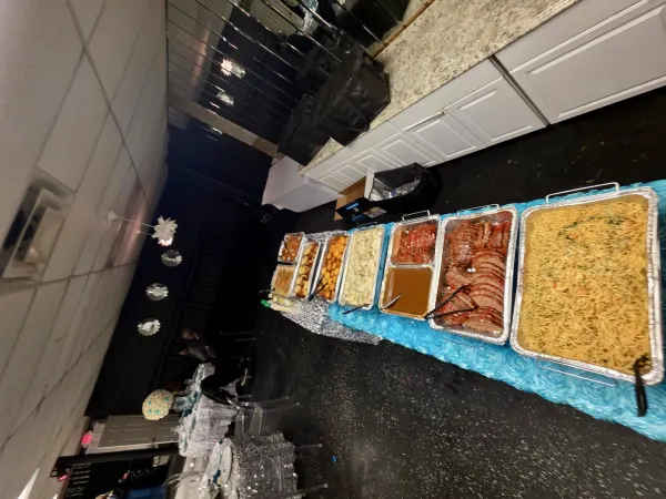 Wedding drop off and set up catering
