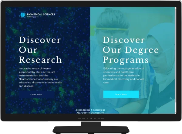 Marquette University - Website Design