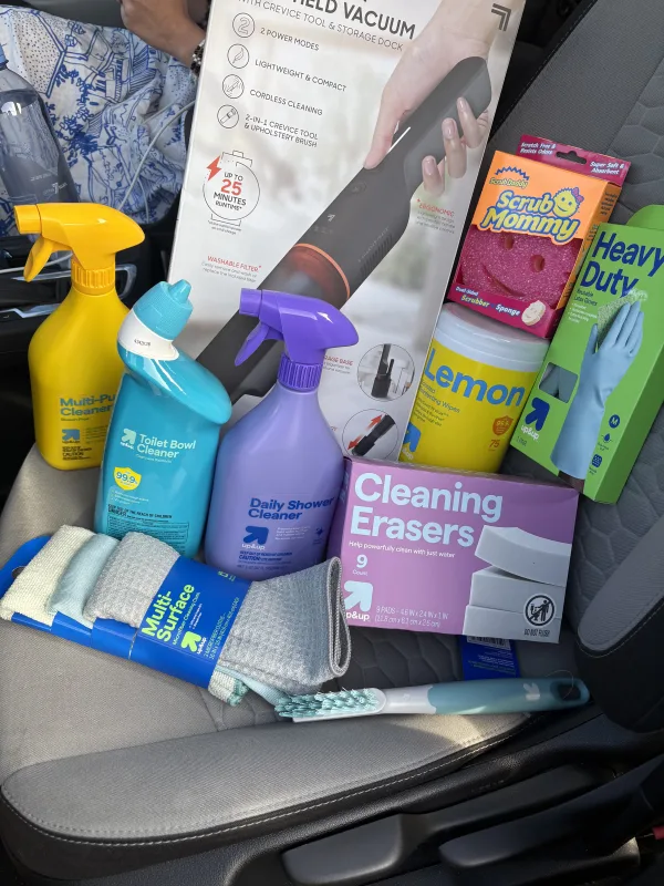 Cleaning supplies