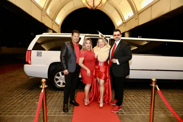 Atc Limos services with red carpet