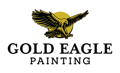 Gold Eagle Painting 
