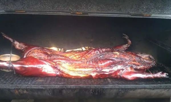 Smoked pig