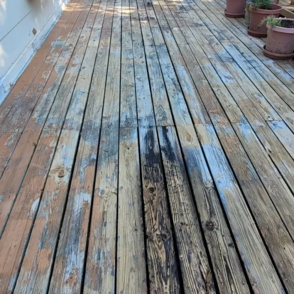 Deck to be Powerwashed