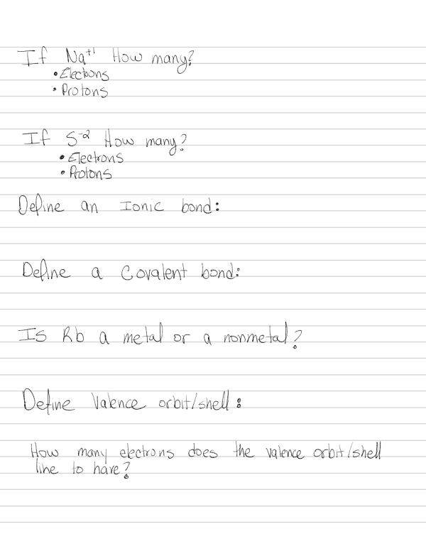 I like to handwritten homework for my students when they need it