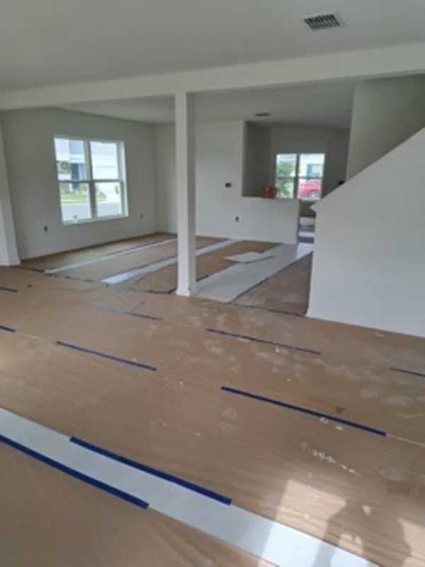 Instalación de piso de cerámica