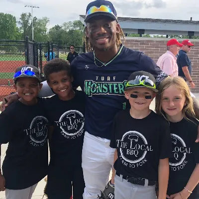 Jamal Baseball Training