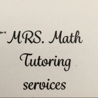 Mrs.Math Tutoring Service