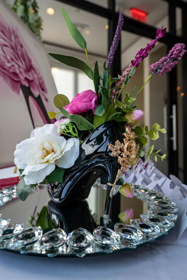 Flower Stiletto Centerpiece