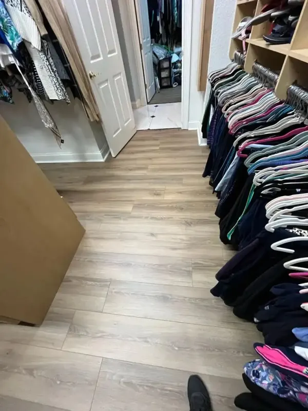Vinyl Flooring Installation (After)