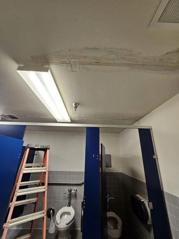 Ceiling before