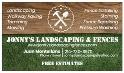 Jonnys Landscaping & Fences
