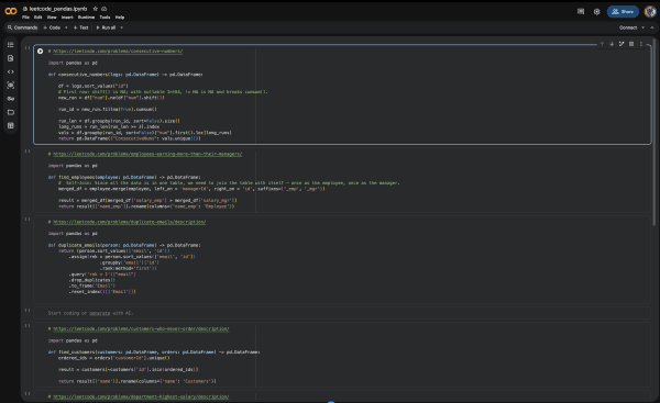Jupyter Notebook Interactive Session