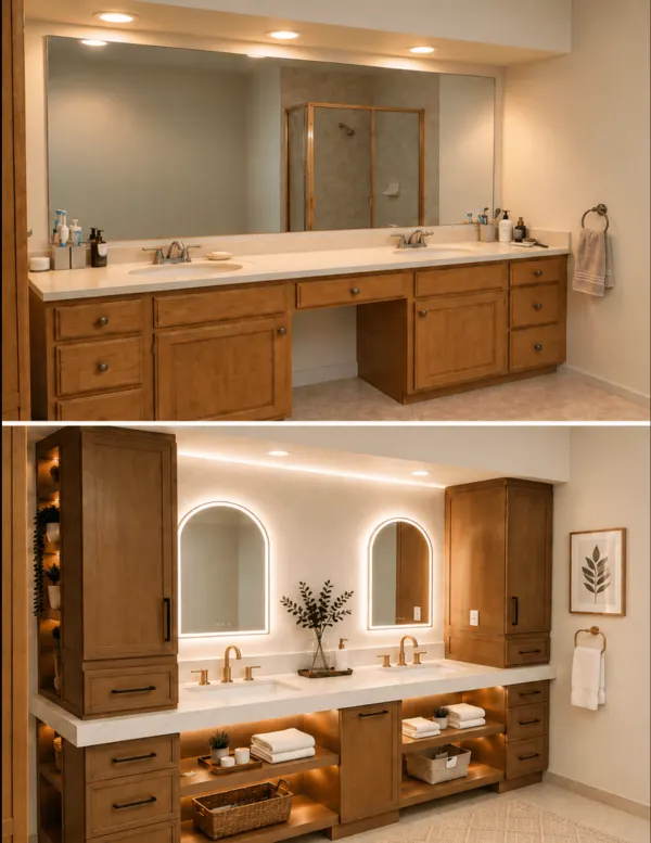 Complete bathroom renovation