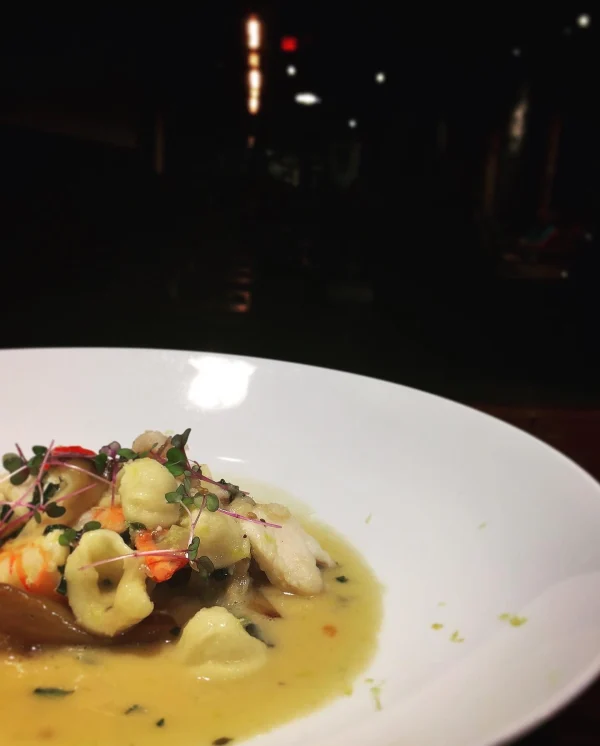 Seafood pasta
