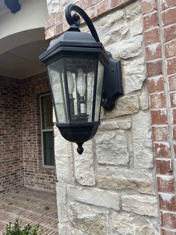 Replace outdoor light 