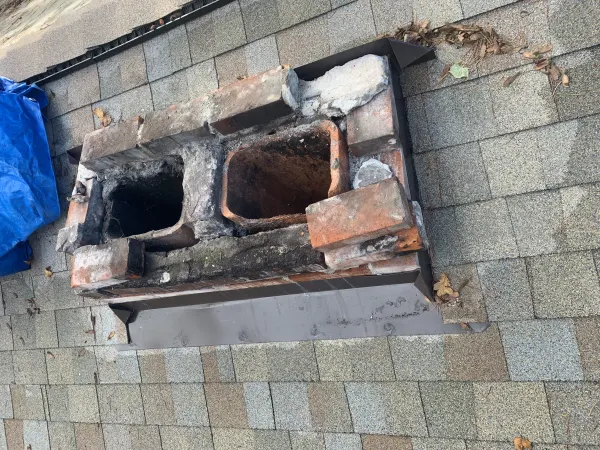 Chimney repair before