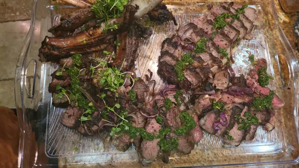 Sliced Tomahawk