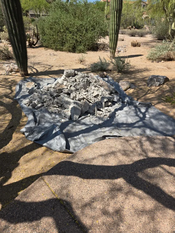 Residential concrete removal