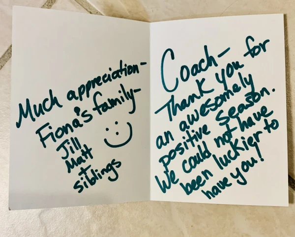 My students love their coach
