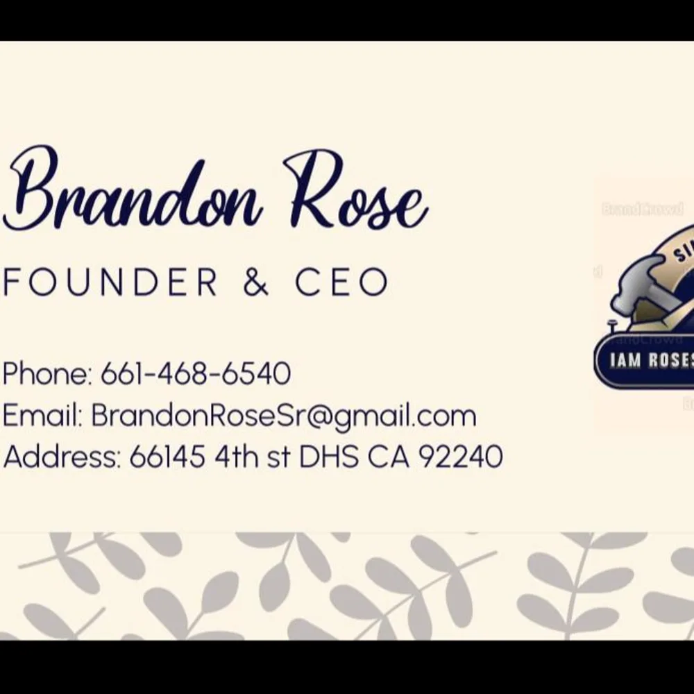 IAM ROSES CONSTRUCTION