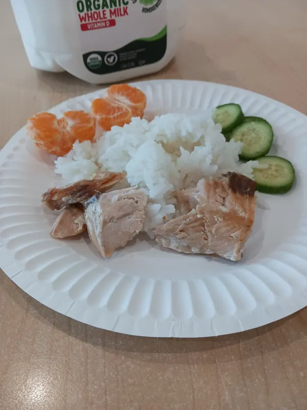 Our lunch program offers fresh made food daily.