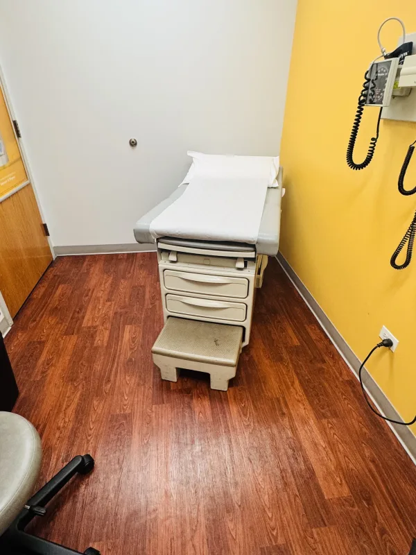 Medical office flooring