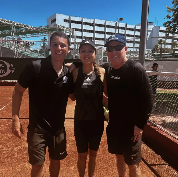 Worked with Team Camila Osorio ( WTA RANK: 59)