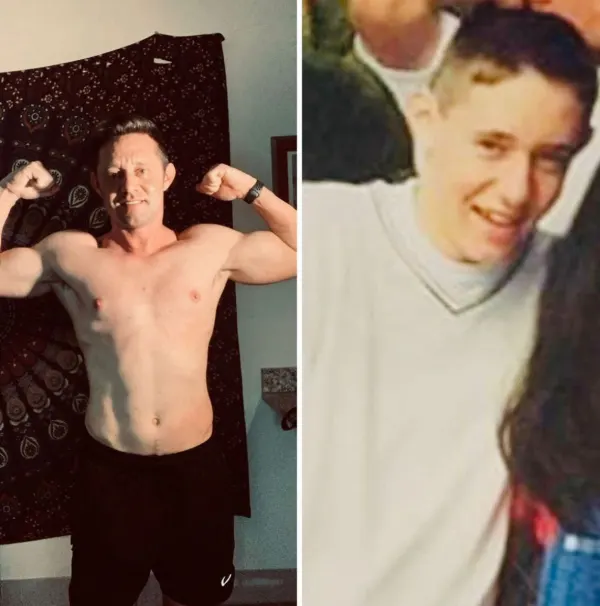 My personal before and after