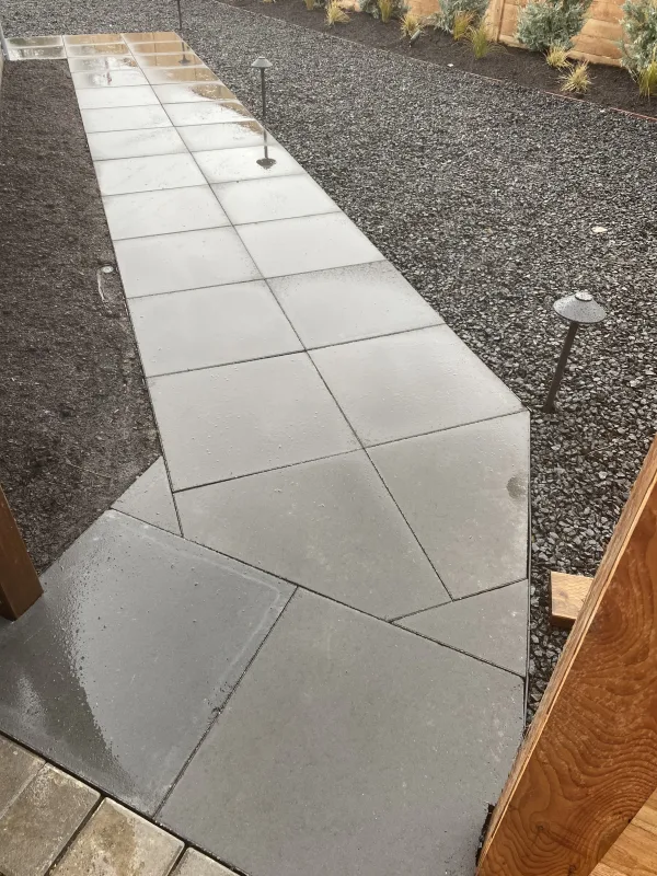 Paver walkway