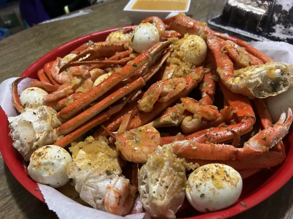 Shrimp and crab boil