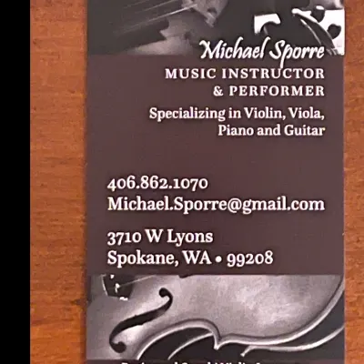 Suzuki Violin Lessons By Michael Sporre