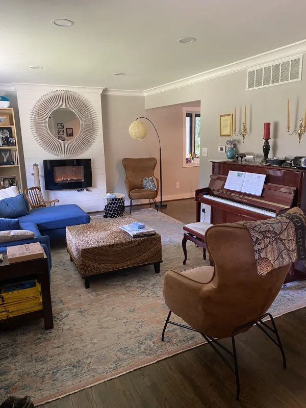 Front room lesson space