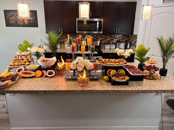 Brunch Set Up