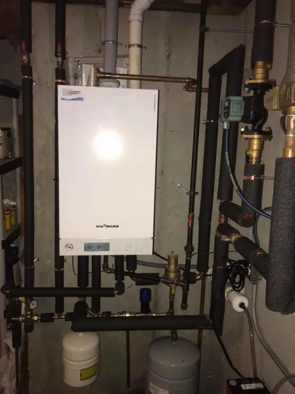 Viessmann HE Combination boiler with domestic hot water