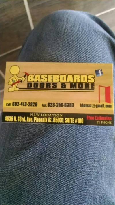 Baseboards Doors And More