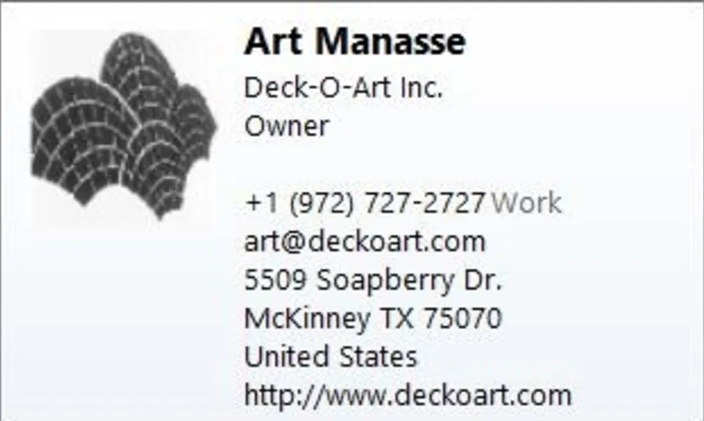 DECK-O-ART INC.