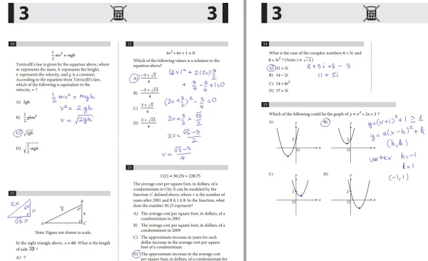 SAT Test prep