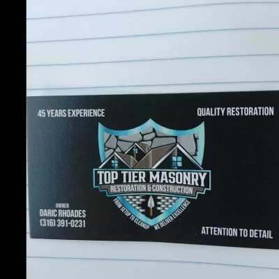 Top Tier Masonry Restoration And Construction LLC 