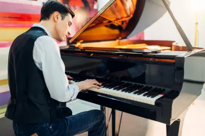 Clarinet, Piano, Bass, Drums And Guitar
