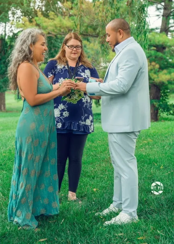 Wedding I officiated