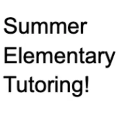 Elementary Tutor