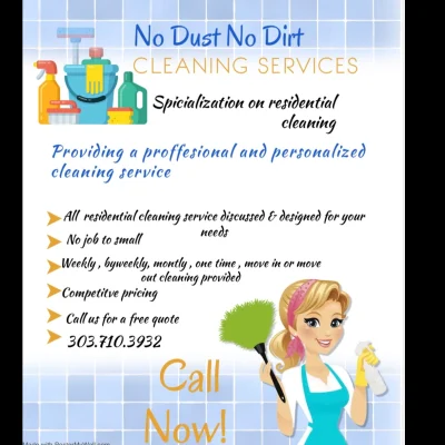 No Dust No Dirt Cleaning Service 