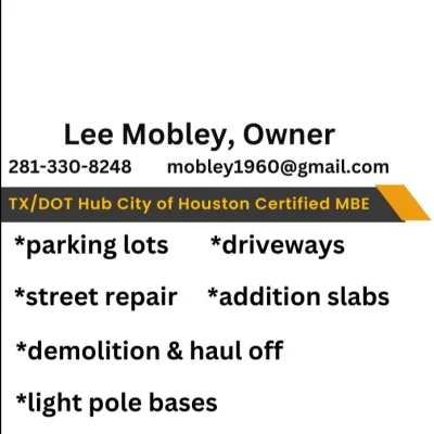 L. Mobley Concrete Construction